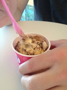 Baskin Robbins tiramisu ice cream on the other side of the world