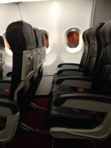 Poor Mitch's legs hardly fit!