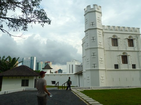 . . . and finally arrived at the fort and then promptly left because it was closed