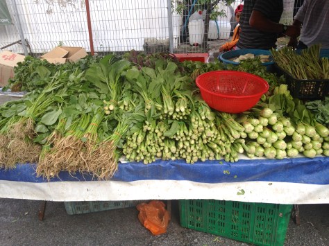 Lots of leafy greens