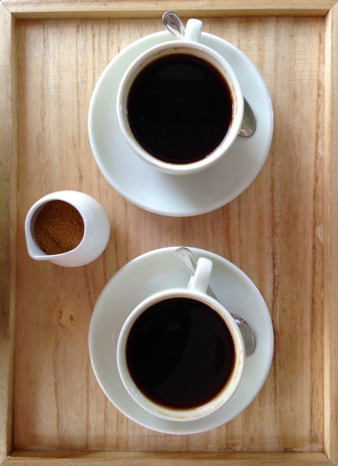 Americanos at Bros Cafe - Definitely going to make myself a regular there!