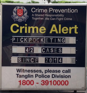 Singapore, keeping the unsuspecting public aware of the scary world for 50 years